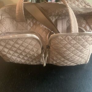 Pink Lily x Jen Reed collab weekender duffle bag pink like new